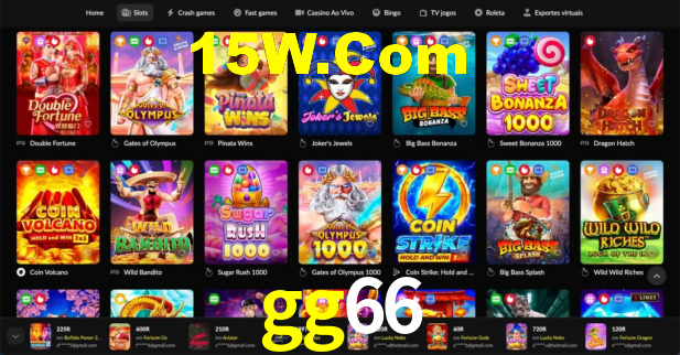 Bônus Generosos e Exclusivos no gg66 para Você!
